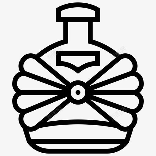 白兰地酒饮料svg_新图网 https://ixintu.com 饮料 白兰地酒 威士忌 贝弗 拉吉