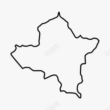 刚果非洲国家图标