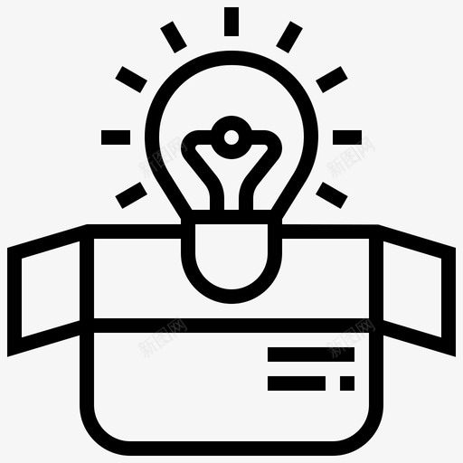 包装创意设计svg_新图网 https://ixintu.com 包装 创意设计 灯泡 生产