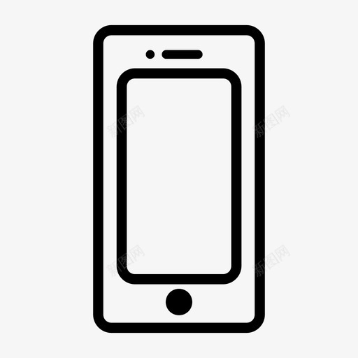 iphoneapple设备svg_新图网 https://ixintu.com 设备 小工 工具 智能 手机 苹果