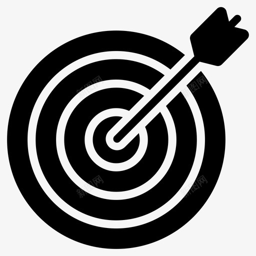 目标板瞄准射箭svg_新图网 https://ixintu.com 目标 瞄准 射箭 运动 奖励 字形 矢量 矢量图 图标