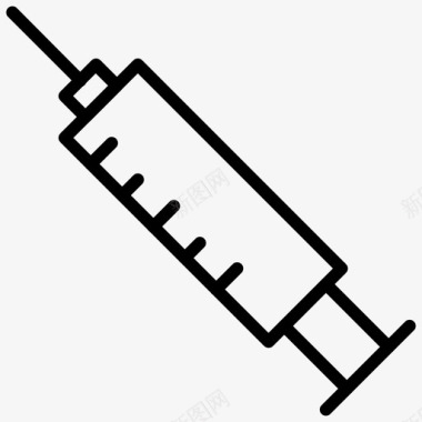 注射药物麻醉剂图标