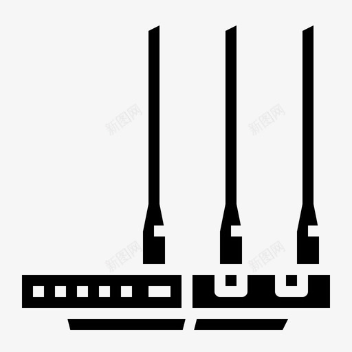 路由器热点互联网svg_新图网 https://ixintu.com 路由器 热点 互联网 无线