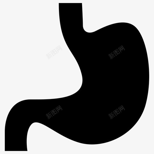 胃身体疾病svg_新图网 https://ixintu.com 身体 疾病 健康 医疗 胃痛