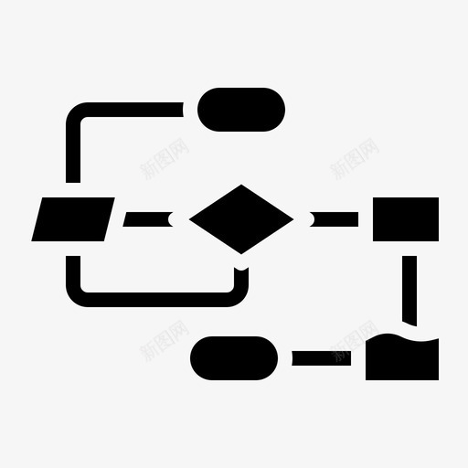 流程图表计划svg_新图网 https://ixintu.com 流程 流程图 图表 计划 工作流 管理 实体 实体图 图标