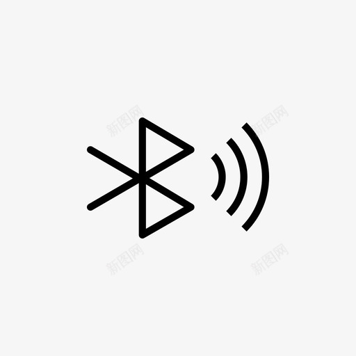 蓝牙通信符号svg_新图网 https://ixintu.com 蓝牙 通信 符号 系统 无线
