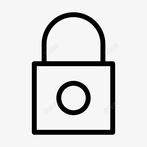 安全锁定接口基本常规行集合126svg_新图网 https://ixintu.com 锁定 安全 接口 基本 常规 集合
