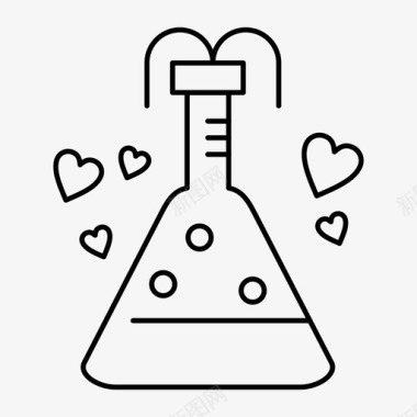 爱化学烧瓶药水图标