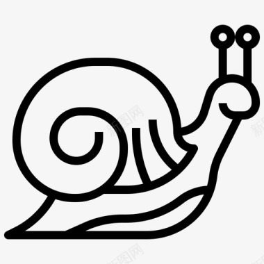蜗牛动物动物王国图标