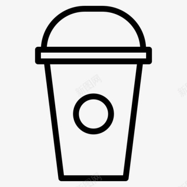 带走冰咖啡冷咖啡商店图标