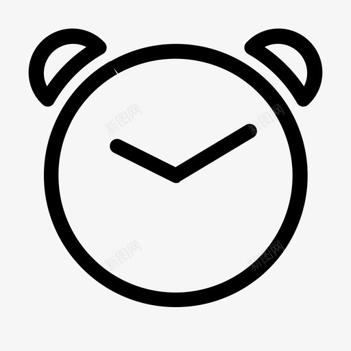 闹钟时钟日程表svg_新图网 https://ixintu.com 闹钟 时钟 日程表 时间 计时器 用户界面 线条 样式