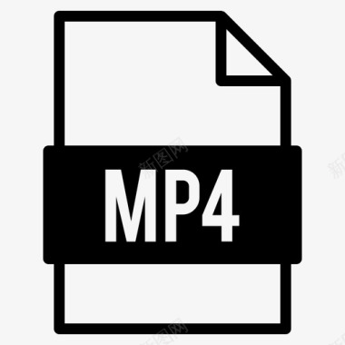 文件类型mp4文件扩展名图标