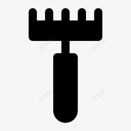 耙农业农场svg_新图网 https://ixintu.com 农业 园艺 农场 固体