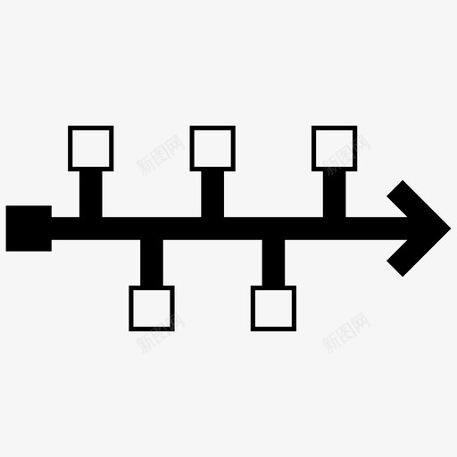 时间表里程碑进度svg_新图网 https://ixintu.com 时间表 里程碑 进度 工作计划