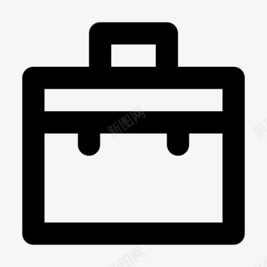 项目管理公文包商务包图标