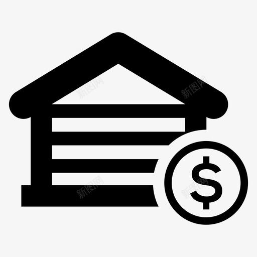 房屋贷款批准房屋svg_新图网 https://ixintu.com 房屋 贷款 批准 房产 房地产