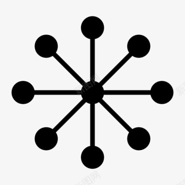 网络架构网络图网络拓扑结构图标
