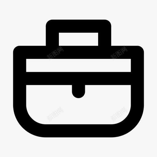 手提箱包公文包svg_新图网 https://ixintu.com 手提 手提箱 箱包 公文包 行李 商务 管理