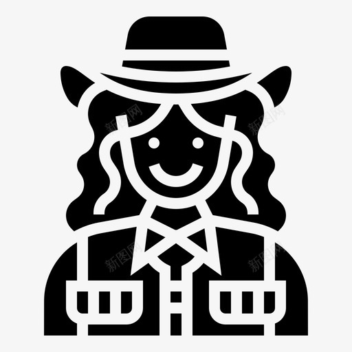 牛仔女孩美国人农场svg_新图网 https://ixintu.com 元素 农场 女士 女孩 牛仔 美国人 西部美女 铭文 骑手