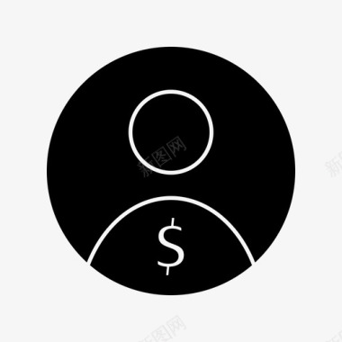 帐户圆圈用户图标