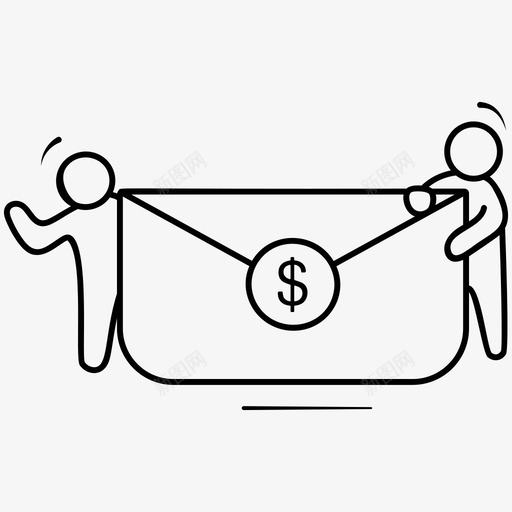 商务邮件收到的电子邮件信封svg_新图网 https://ixintu.com 商务 邮件 收到 电子邮件 信封 信件 货币 银行 金融 图标