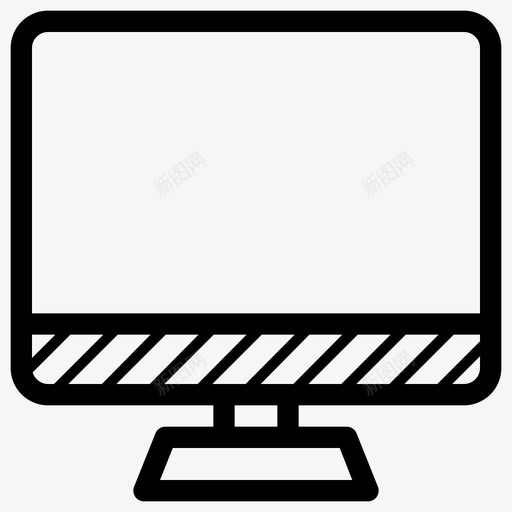 桌面显示器lcdpcsvg_新图网 https://ixintu.com 桌面 显示器 屏幕 电视