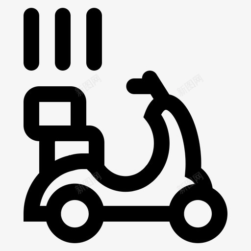 摩托车雨驾驶摩托车svg_新图网 https://ixintu.com 摩托车 驾驶 运输