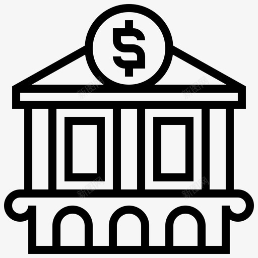 银行金融管理svg_新图网 https://ixintu.com 银行 金融 管理 产品服务 投资 类型