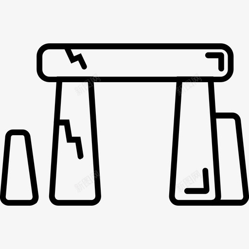 巨石阵英国伦敦地标svg_新图网 https://ixintu.com 巨石阵 英国 伦敦 地标
