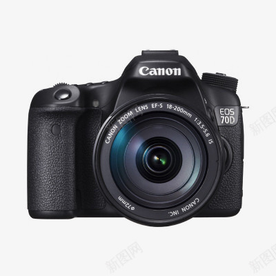 佳能CanonEOS70D单反套机png_新图网 https://ixintu.com 佳能 单反 套机