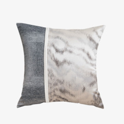 轻奢抱枕现代简约美式新中式靠枕套沙发靠垫灰色拼接样素材