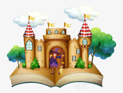 童话书城堡场景1素材