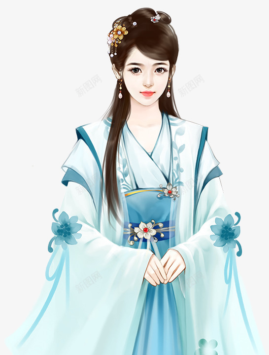 知书达理大小姐png免抠素材_新图网 https://ixintu.com 知书 达理 大小 小姐