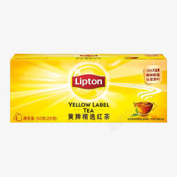 立顿黄牌精选红茶S251素材