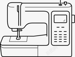 智能缝纫机电脑缝纫机设备智能高清图片