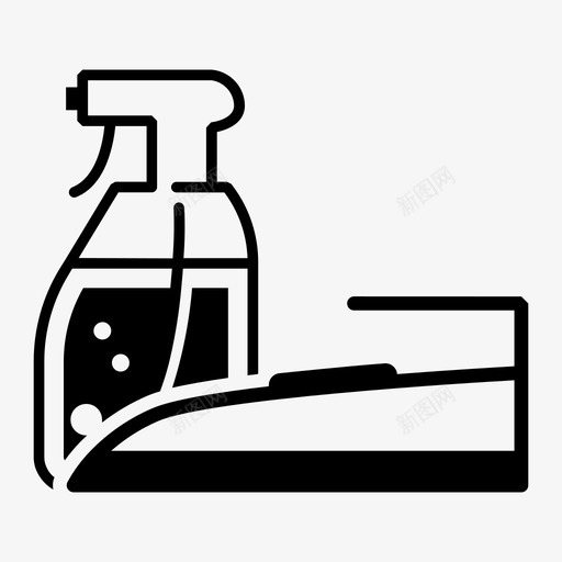 润滑剂和铁清洁衣服svg_新图网 https://ixintu.com 润滑剂 清洁 衣服 卫生 洗衣 洗涤