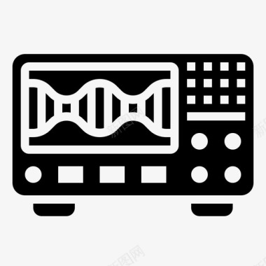 示波器显示器电气图标