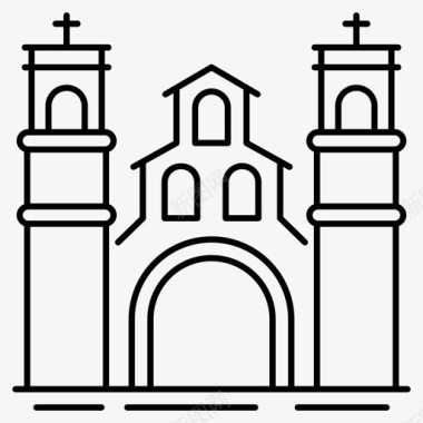 波德戈里察黑山教堂黑山地标图标