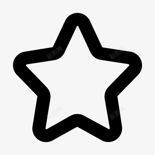 星星基本最爱svg_新图网 https://ixintu.com 基本 用户界面 星星 最爱 愿望 列表