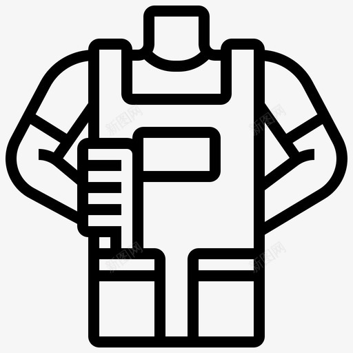 牛仔围裙理发师口袋svg_新图网 https://ixintu.com 牛仔 围裙 理发师 口袋 制服 理发店