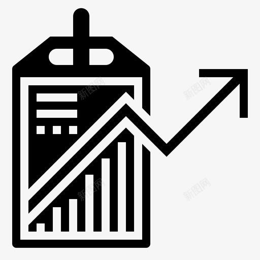 图表业务增长svg_新图网 https://ixintu.com 图表 业务 增长 市场价格 电子商务 字形