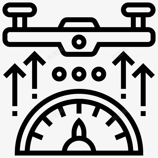 速度控制加速器仪表svg_新图网 https://ixintu.com 速度 控制 加速器 仪表 面板 无人机 元件 滑道