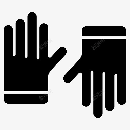 安全手套手罩手保护svg_新图网 https://ixintu.com 手套 安全 手罩手 保护 劳动节 标志