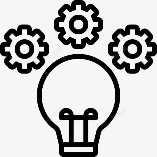 灯理念配置创新灵感svg_新图网 https://ixintu.com 理念 配置 创新 灵感 解决方案