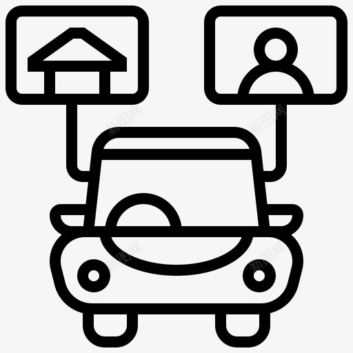 数据认证汽车网络svg_新图网 https://ixintu.com 数据 认证 汽车 网络 私人 自驾车