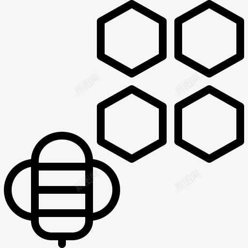 农场和蜜蜂农业蜂蜜svg_新图网 https://ixintu.com 蜜蜂 农场 蜂蜜 农业 蜂巢 天然