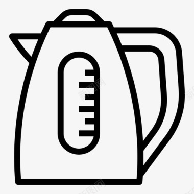 水壶茶壶热水器图标