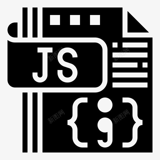 js文件编码程序员svg_新图网 https://ixintu.com 文件 编码 程序员 网页 类型