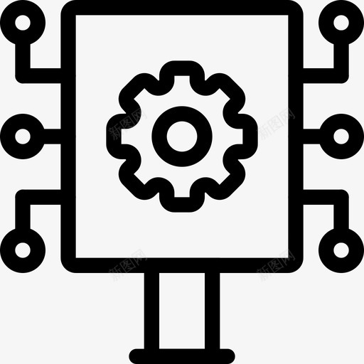 软件工程师计算机机械svg_新图网 https://ixintu.com 软件 软件工程 工程师 计算机 机械 机器人 系列