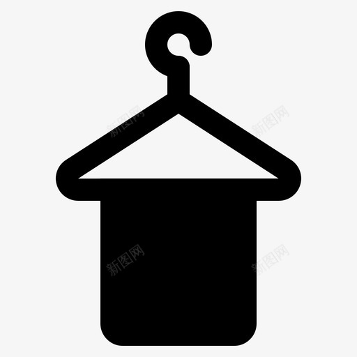 衣架理发店理发svg_新图网 https://ixintu.com 理发店 衣架 理发 发型 沙龙